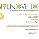 エクストラヴァージンオリーブオイル「バランカ」がBIOLで金賞を受賞の記事より