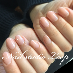 シアーcolorネイル♪透明ネイルの画像