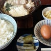 上山市 大丸食堂 鳥肉鍋定食の画像