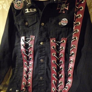 FSLA Custom Black Denim Jacketの画像