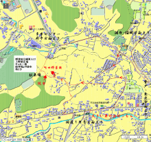 町田群芳園地図