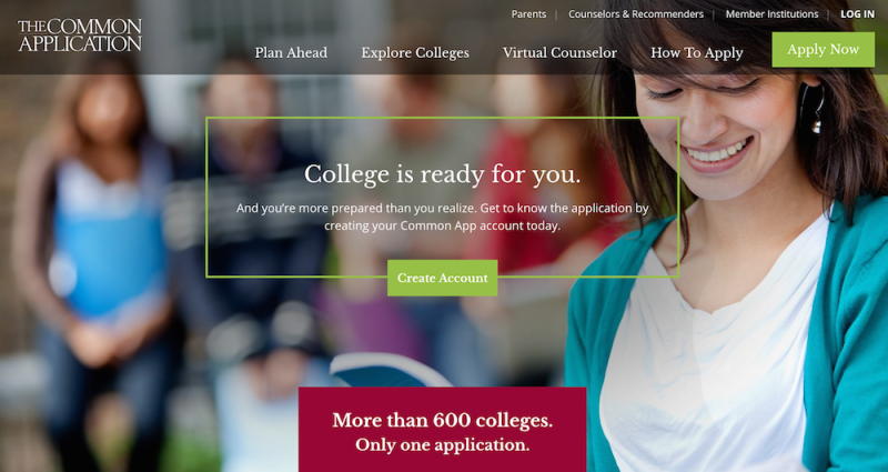 Common Application 受験 (1) | MIT生活 of Class of 2020