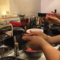 画像 ホームパーティ「肉々しいハンバーグを作る会」＠恵比寿 の記事より 1つ目