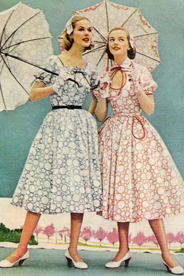小粋でエレガントな50年代ファッションをプレイバック ハーパーズ