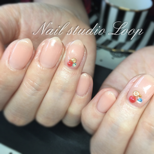 シンプルネイルアート♪の画像