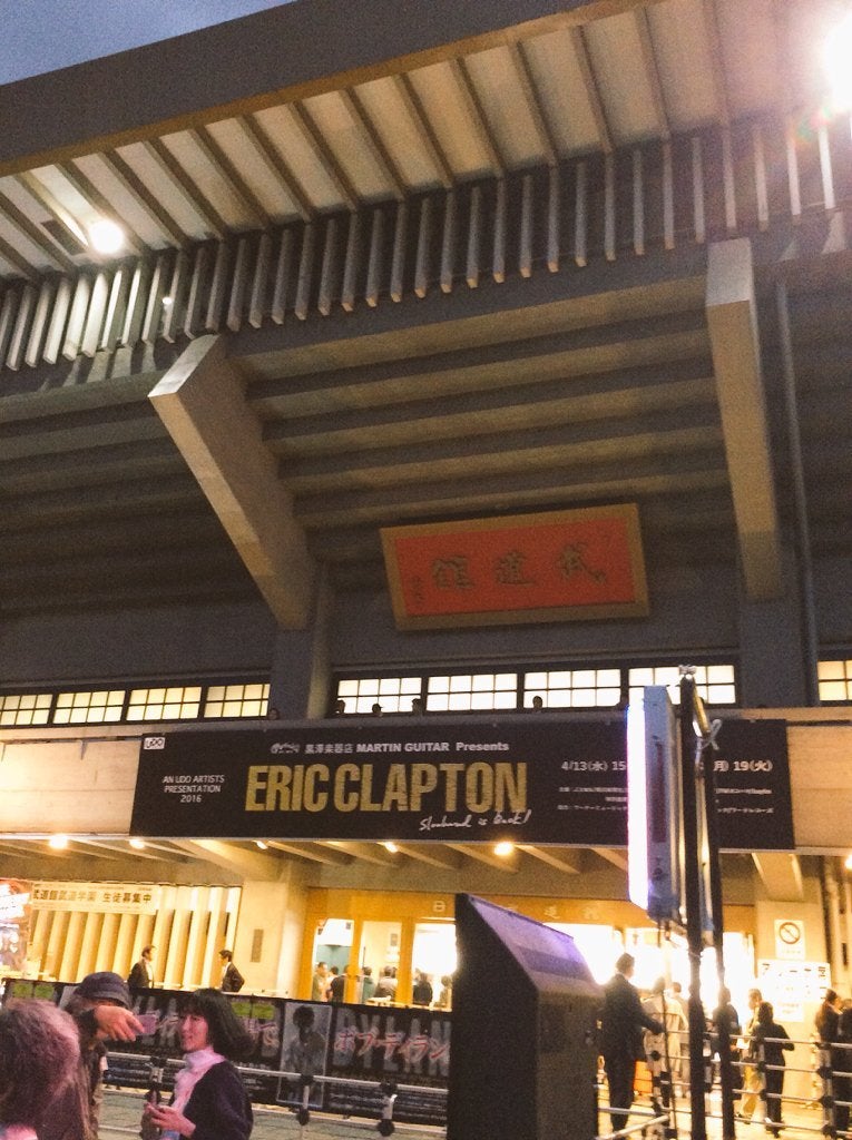 エリッククラプトン＠日本武道館