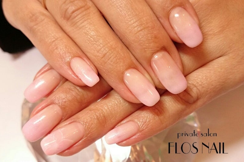シンプルグラデーション Flos Nail フロスネイル