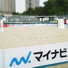 ジャパンビーチバレーボールツアー2016・第1戦東京大会／マイナビシリーズの記事より