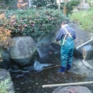 庭池の漏水止工事（FRP防水工事）の記事より