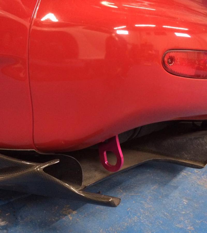 スーパーナウ製 軽量リア牽引フック FD3S用 | READY GO NEXT