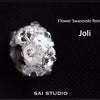 Flower Swarovski Rondelle by Joliの画像