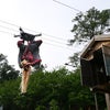 今度は空飛ぶ天狗が登場!　福崎町の辻川山公園の画像