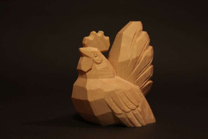新商品　こころの木彫刻「招福とり」ＤＶＤ発売の記事より