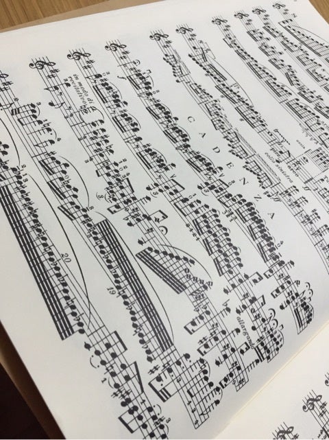 パガニーニのヴァイオリン協奏曲1番 バイオリンの先生の日記帳