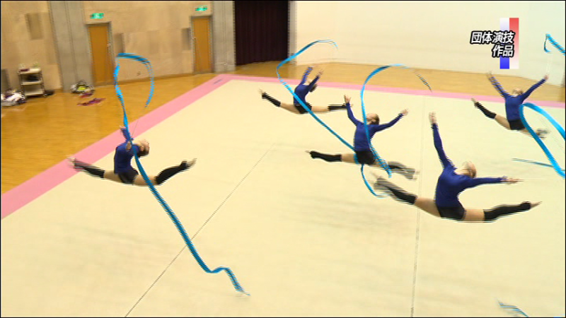 東京女子体育大学新体操部の練習法をDVDで学ぶ | スポーツDVD制作 
