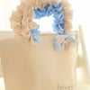 【新レッスン】Ruffle Handle Bag by Le Bonheurの画像