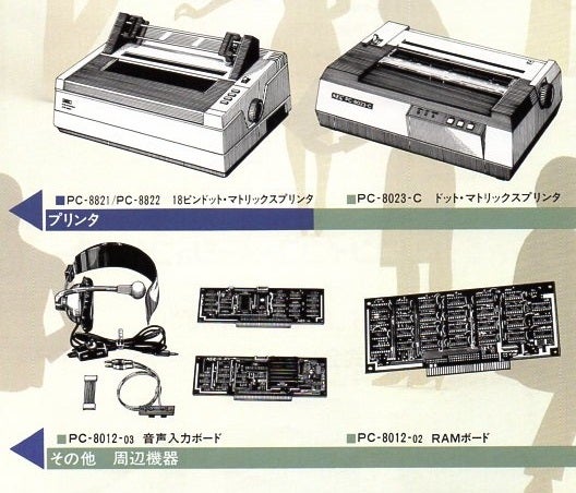 NEC PC-8801 カタログ （1983年） | コオロギ養殖のブログ（レトロＰＣ 