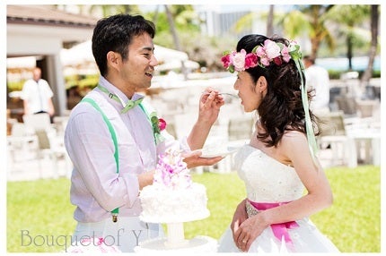 ハワイ旅行記②：姉の結婚式で作った色々と、レセプションの記事より