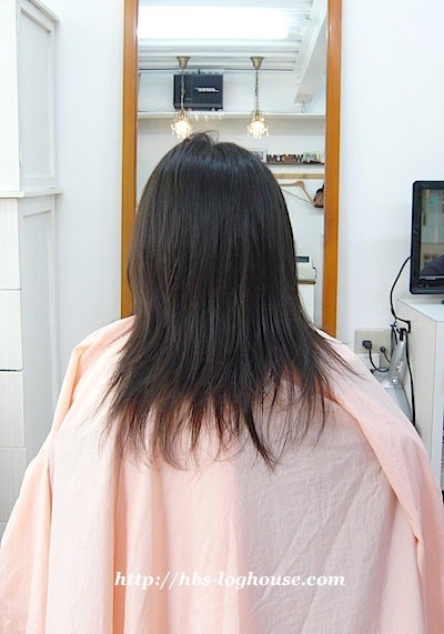 ヘアスタイル キッズ 女の子 中学生 ショートボブ 髪美館 ログハウス 美容室 Salon De Mori 理容室