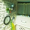 【セリア】コンクリート＆英字シートでトイレをDIYの画像