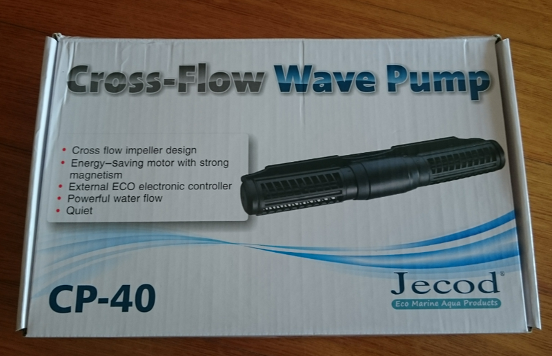 Jecod水流ポンプ Cross Flow Wave Pump CP-40の再レビュー | 我が家の海水魚飼育日記