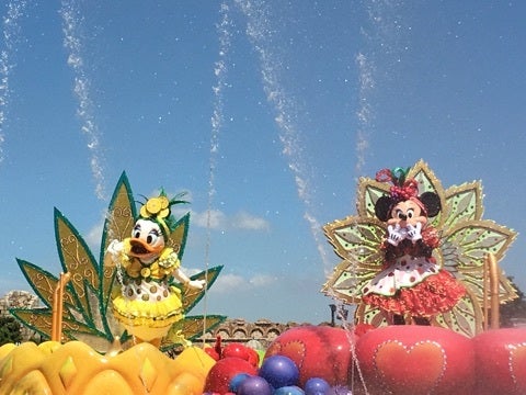 ディズニーシー15周年 ミニーのトロピカルスプラッシュ ある日のきゃろるん