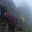 2016年07月17日　駒ヶ岳‐空木岳縦走　2日目（長野県）2956ｍ　雨　7℃の記事より