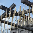 川越氷川神社「縁結び風鈴と縁結び風鈴まちなか」一番街に出現させた巨大ライトアップオブジェの記事より