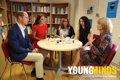 【英国王室】キャサリン妃　2016年8月YoungMinds Mental Healthヘルプの記事より