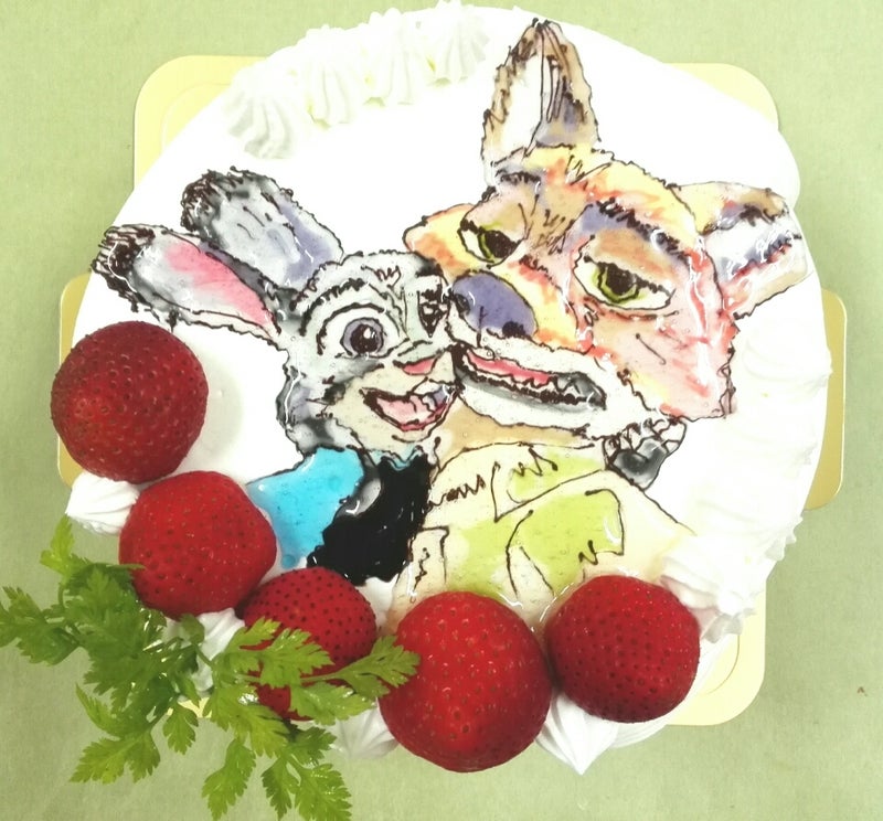 イラストキャラクターケーキズートピアです 岐阜市の洋菓子 パティスリー旬菓のブログ