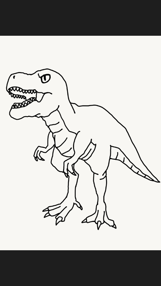 ティラノサウルス コドモトアート