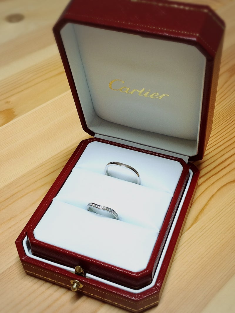 カルティエのジュエリーケース | カルティエで結婚指輪を買ってもらったお話