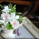 プリザーブドフラワーの仏花。北海道に配送致しました。の記事より