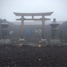 富士山　雷雨＋氷の記事より