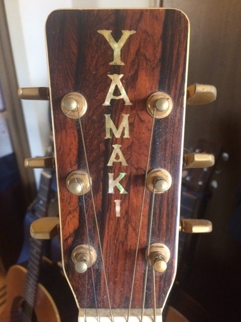 0円 上質で快適 激鳴 YAMAKI 150 70年代 単板 縦ロゴ 3ピースバック ギター