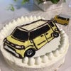お誕生日ケーキのレッスンでミニカーのケーキが完成しました〜！の画像