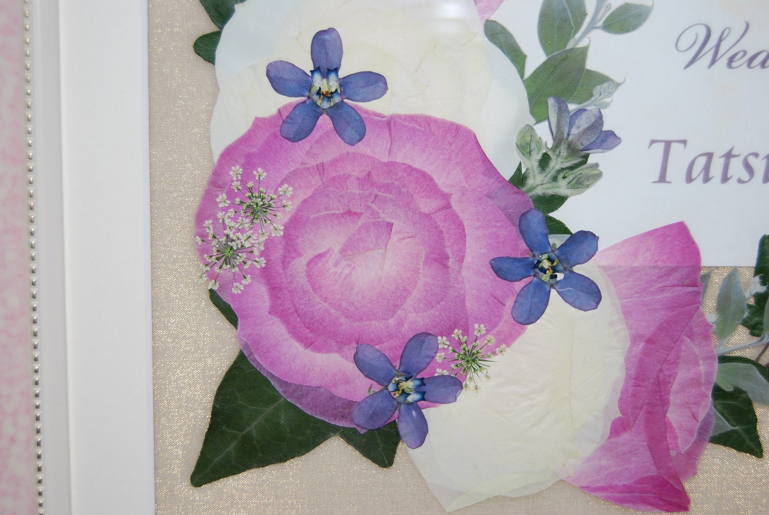 バラの押し花 | 押し花教室 ペタルペタリ～きれいな押し花の作り方 