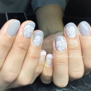 グレイッシュcolorネイル♡の画像