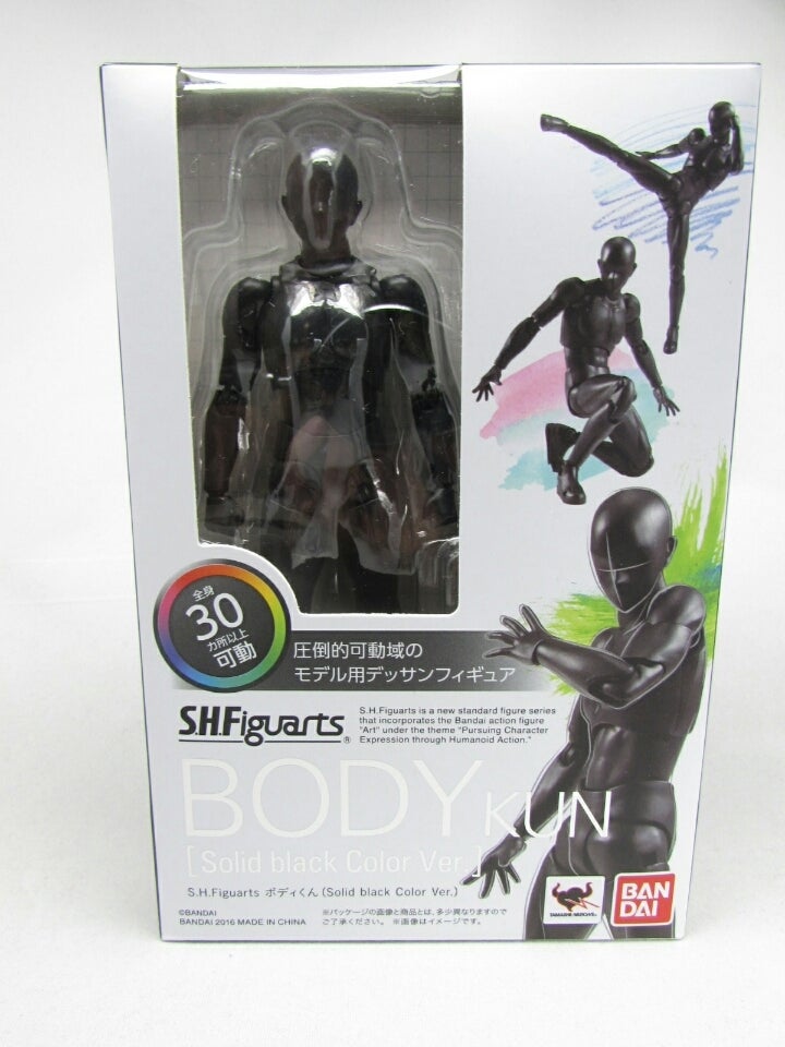 S.H.Figuarts ボディくん（Solid black Color Ver.）レビュー | 旧 