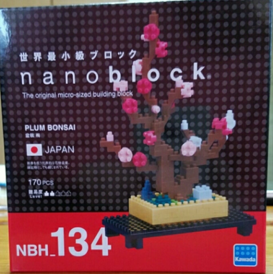 ナノブロック(nanoblock)新商品「盆栽 梅」 | 逆木 圭一郎ナノブロックブログ