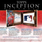 カード画像＆チェックリスト！5月19日変更！MLB 2017 TOPPS INCEPTIONの記事より