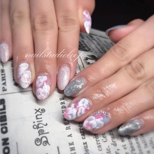 フラワーネイルアート♡の画像