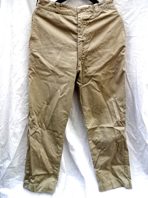 60's Vintage US Army Chino Pants | ILLMINATE blog