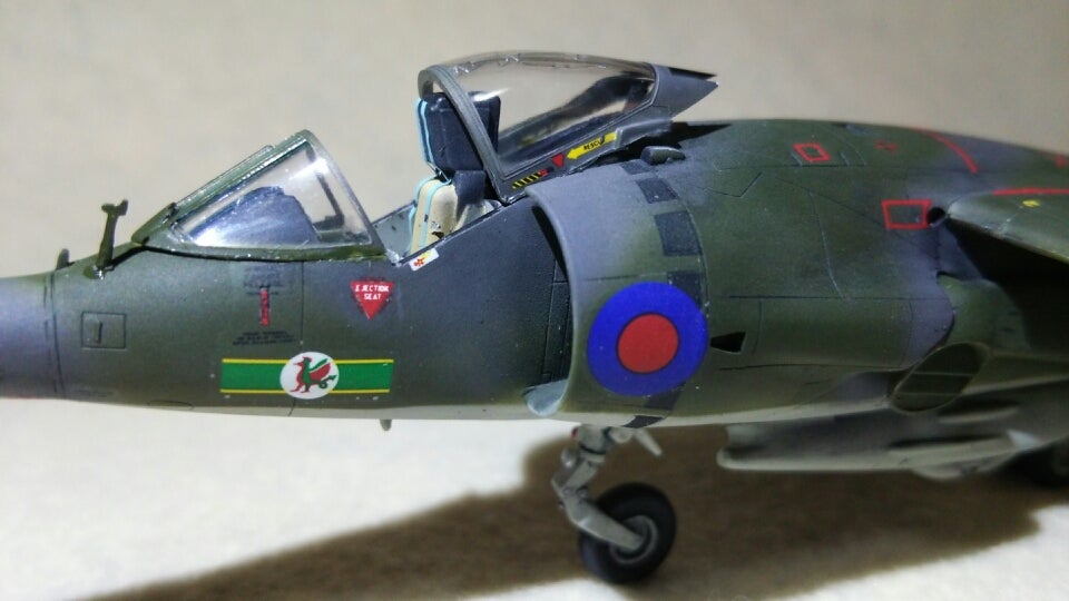 ハセガワ1/72 ハリアーGR Mk.3 【製作記】前編 | ジェット機模型工房