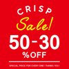 Crisp winter sale ！！の画像