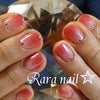 シャイニーピンク　三宿ネイルサロン　rara nailの画像