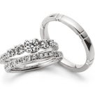 ダイヤを敷き詰めた結婚指輪♪♪　コロンとしたダイヤのアンティーク風な婚約指輪♪　雅　横浜元町店の記事より