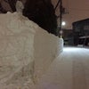 雪の壁～の画像
