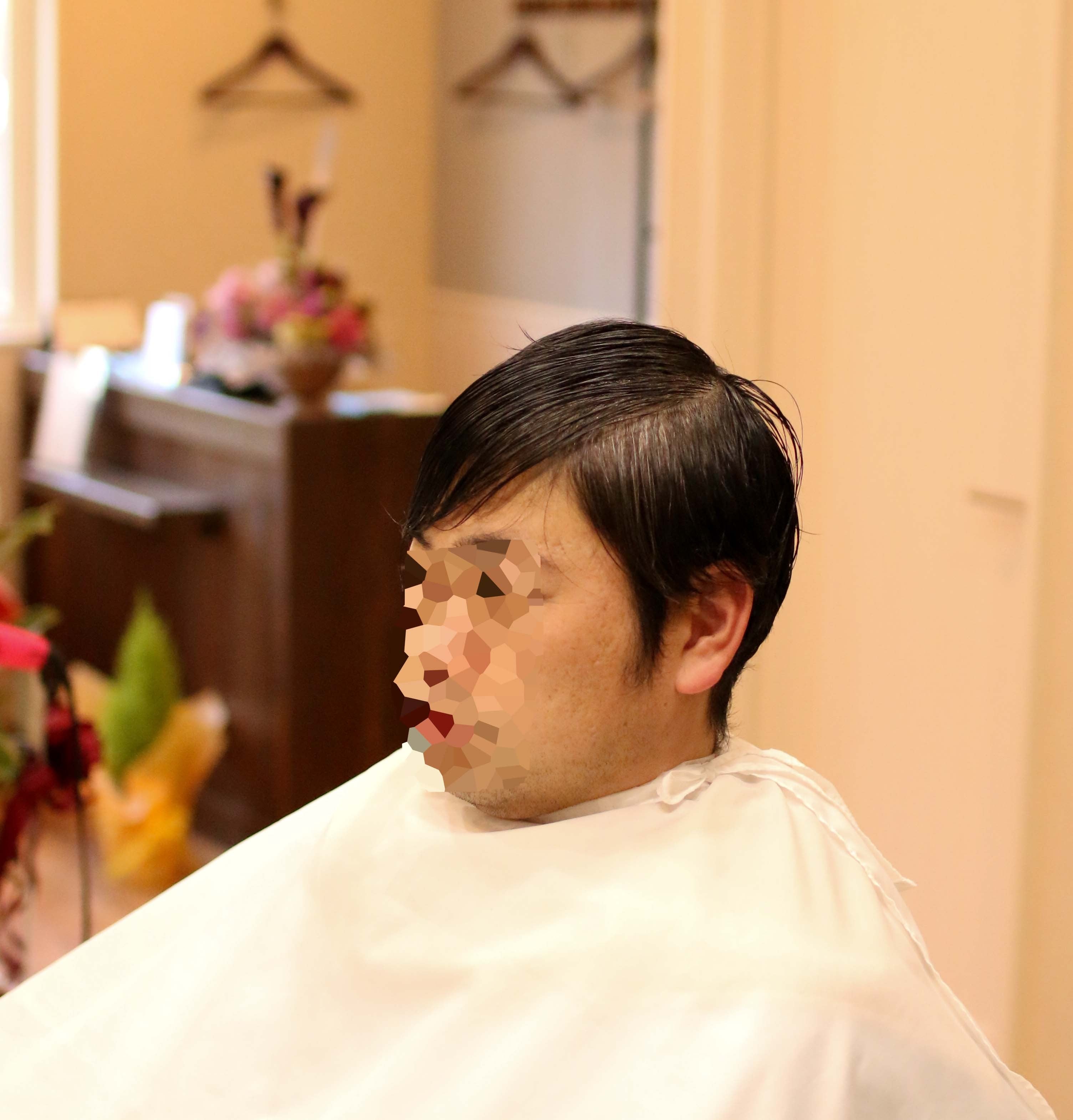 キャリアの玉木宏風髪型 茨城県北茨城市男性専門ヘアサロンショート