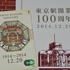 東京駅開業100周年記念Suicaの画像